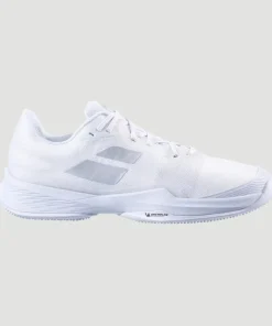 Wimbledon Babolat Jet Mach 3 Mens Trainers - White- Footwear