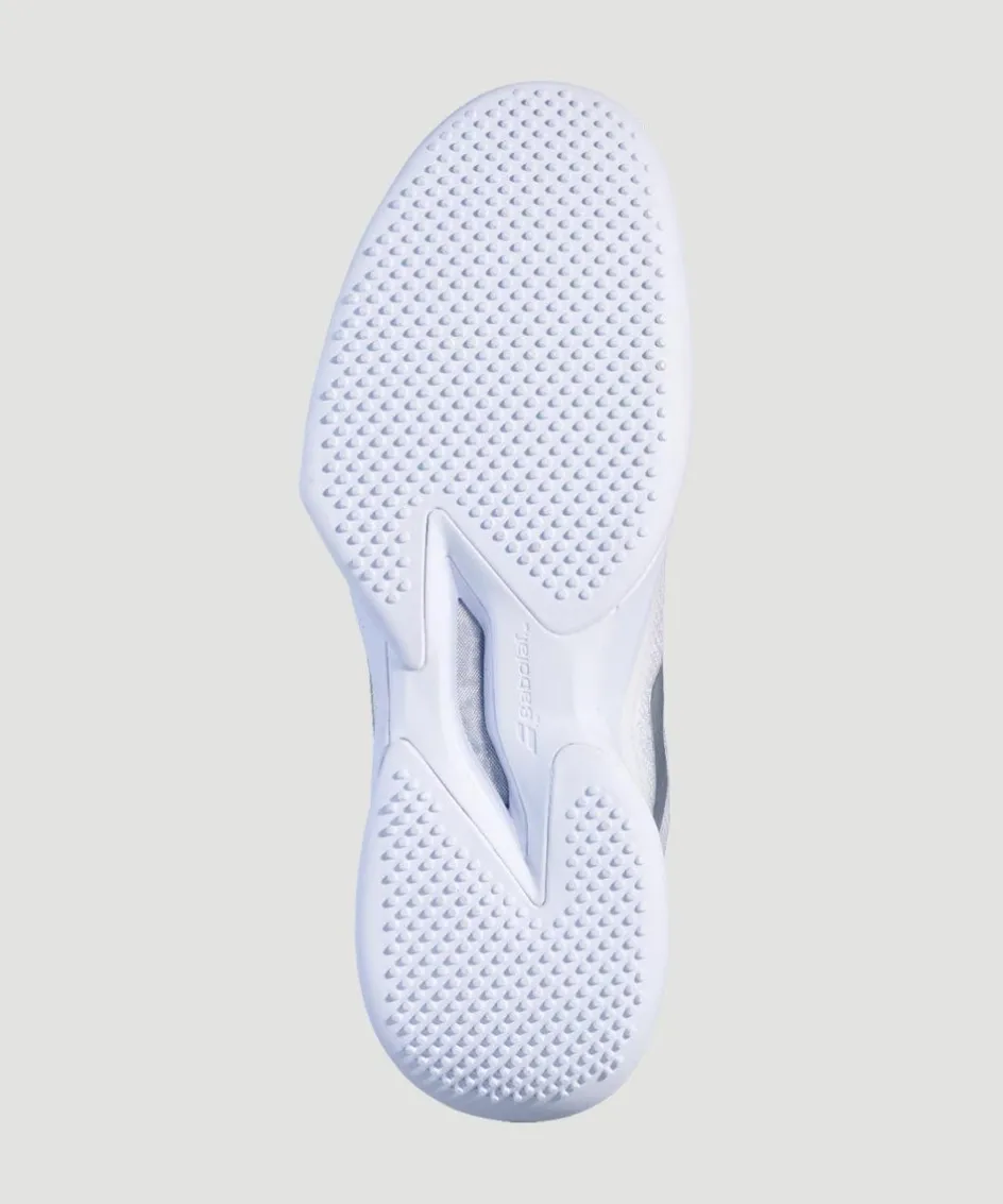 Wimbledon Babolat Jet Mach 3 Womens Trainers - White- Footwear