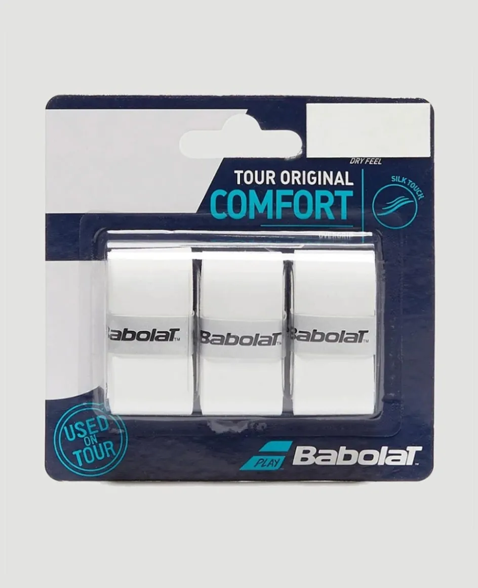 Wimbledon Babolat Overgrip Pro Tour - White- Rackets
