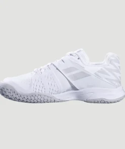 Wimbledon Babolat Propulse All Court Junior Trainers - White- Footwear