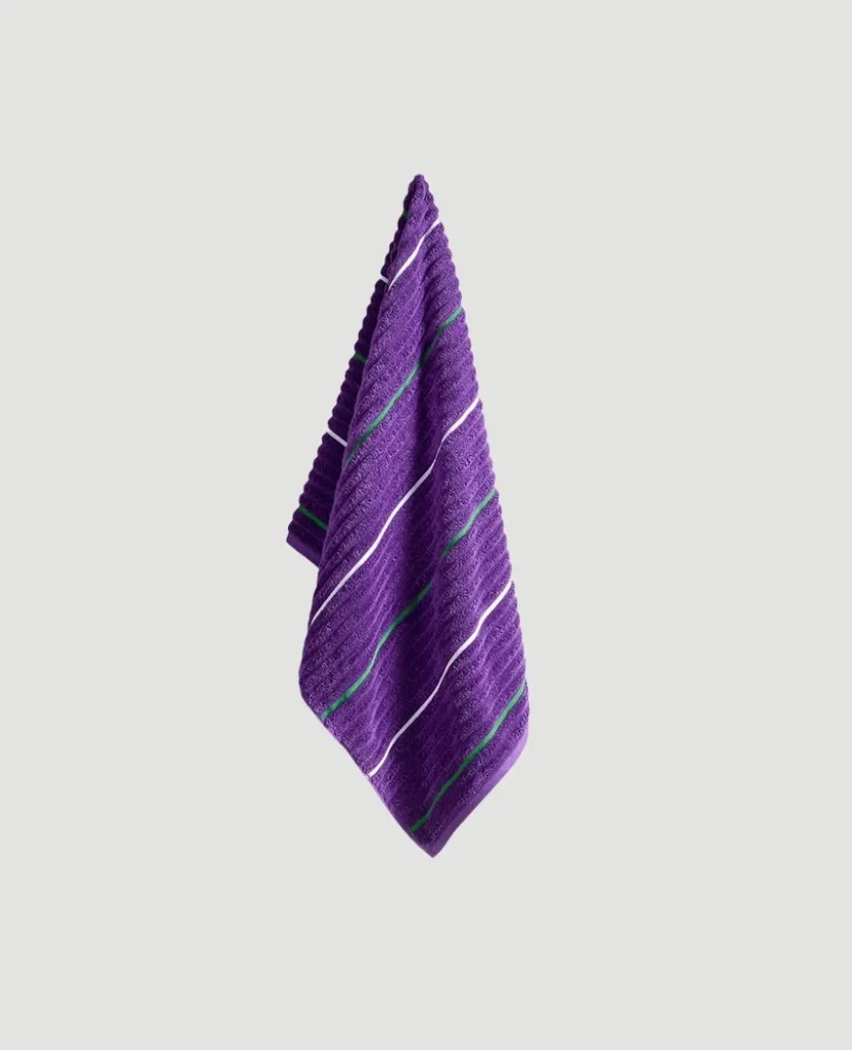 Wimbledon Bumpy Aces Textured Towel Purple- Towels