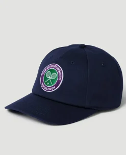 Wimbledon Championships Logo Cap - Navy- Baseball Cap