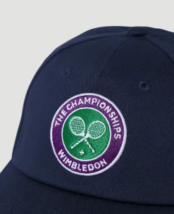 Wimbledon Championships Logo Cap - Navy- Baseball Cap
