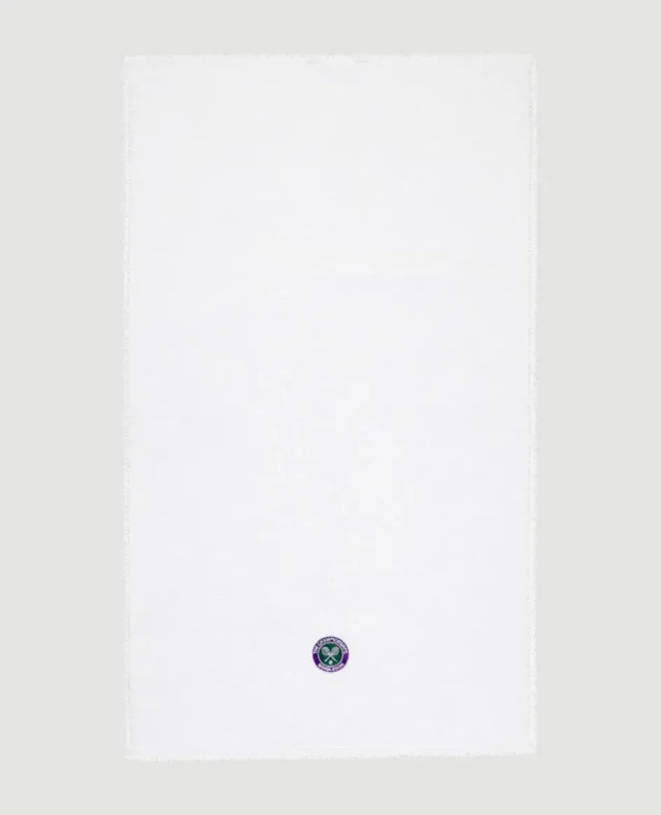 Wimbledon Dressing Room Bath Towel - White- Towels