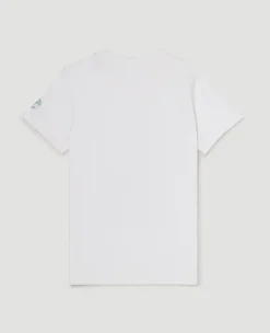 Wimbledon Kids Brushstroke T-Shirt - White-Kids Tops & T-Shirts