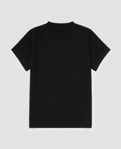 Wimbledon Kids Championships Logo T-Shirt - Black-Kids Tops & T-Shirts