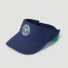 Wimbledon Kids Championships Performance Visor - Navy- Visor