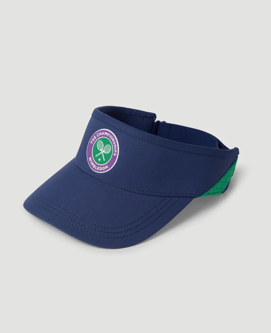 Wimbledon Kids Championships Performance Visor - Navy- Visor