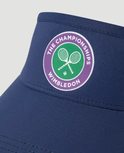 Wimbledon Kids Championships Performance Visor - Navy- Visor