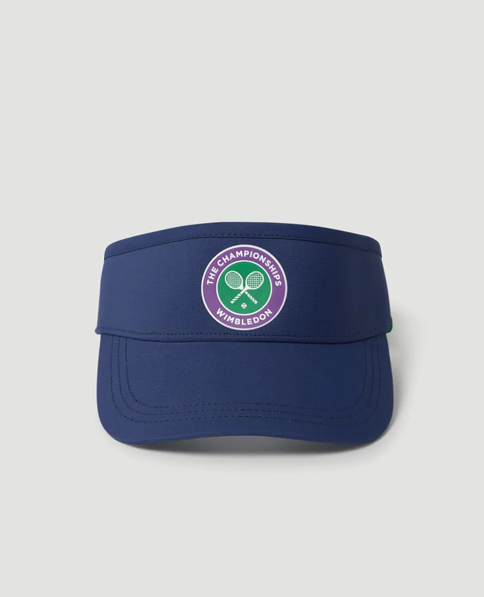 Wimbledon Kids Championships Performance Visor - Navy- Visor