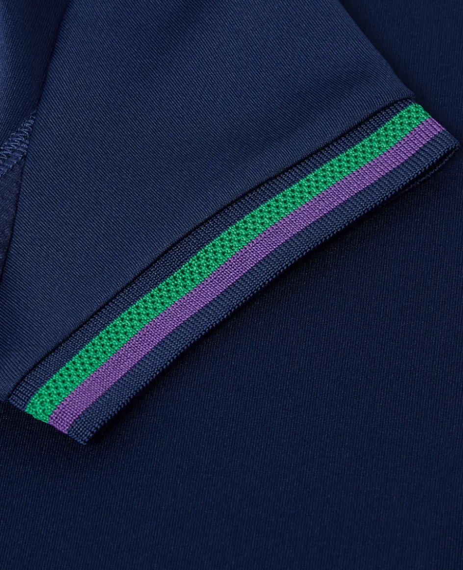 Wimbledon Kids Core Performance Polo - Navy-Kids Tops & T-Shirts|Tops & T-Shirts