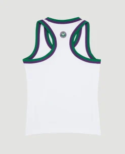 Wimbledon Kids Core Tank White-Kids Tops & T-Shirts|Tops & T-Shirts
