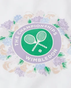 Wimbledon Kids Long Sleeve Flower T-Shirt-Kids Tops & T-Shirts