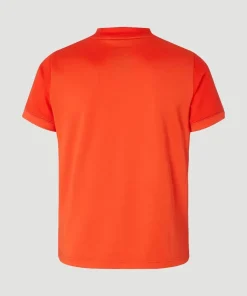 Wimbledon Kids Performance Crew Neck T-Shirt - Orange-Kids Tops & T-Shirts