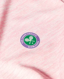 Wimbledon Kids Performance T-Shirt Pink-Kids Tops & T-Shirts