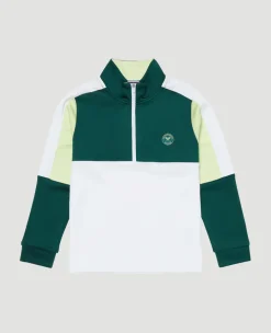 Wimbledon Kids Performance 1/4 Zip Multi-Kids Sweatshirts & Hoodies|Tops & T-Shirts