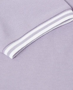 Wimbledon Kids Pique Polo - Lilac-Kids Tops & T-Shirts
