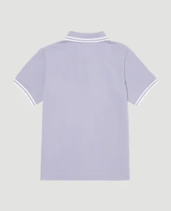 Wimbledon Kids Pique Polo - Lilac-Kids Tops & T-Shirts