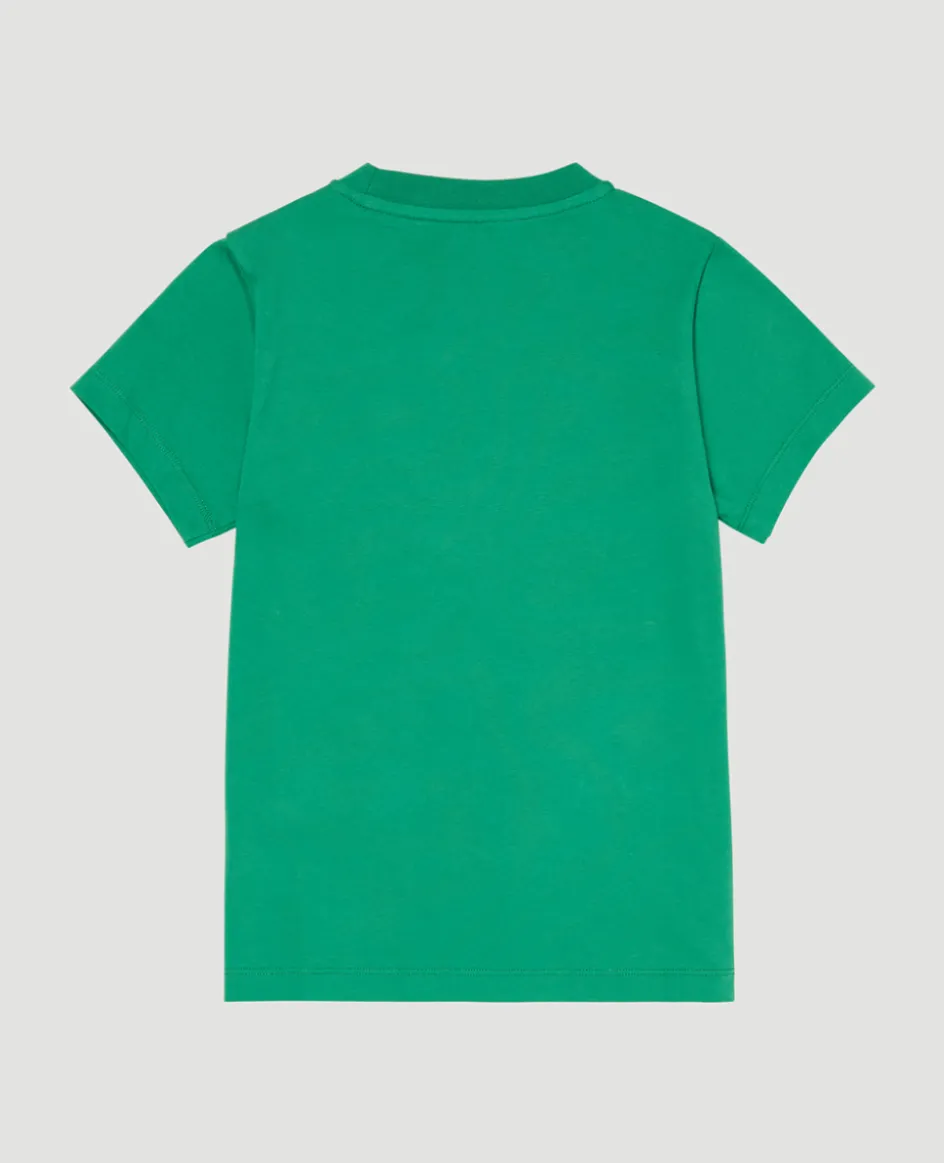 Wimbledon Kids Player T-Shirt - Green-Kids Tops & T-Shirts