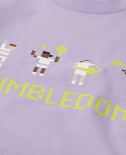 Wimbledon Kids Player T-Shirt - Lilac-Kids Tops & T-Shirts