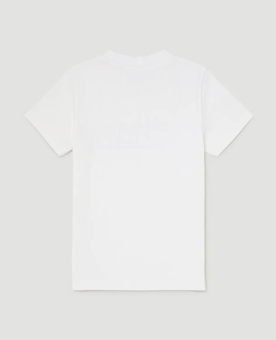 Wimbledon Kids 2024 Sketch T-Shirt - White-Kids Tops & T-Shirts