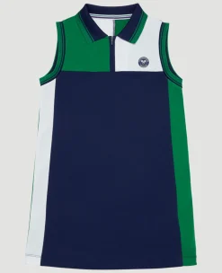 Wimbledon Kids Sleeveless Polo Dress Multi-Kids Dresses & Skirts