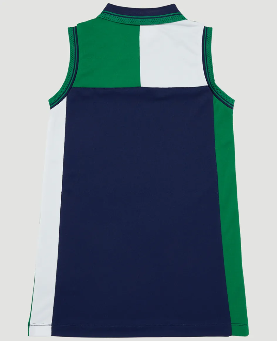 Wimbledon Kids Sleeveless Polo Dress Multi-Kids Dresses & Skirts