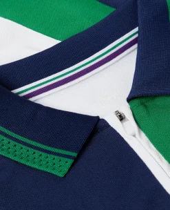 Wimbledon Kids Sleeveless Polo Multi-Kids Tops & T-Shirts