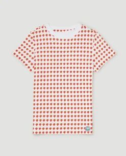 Wimbledon Kids Strawberry T-Shirt - White & Red-Kids Tops & T-Shirts