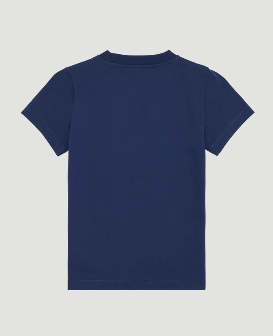 Wimbledon Kids 2023 T-Shirt - Navy-Kids Tops & T-Shirts