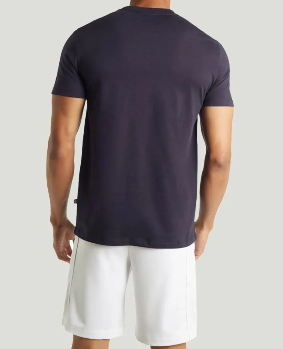 Wimbledon Men's Championships Logo T-Shirt - Midnight- T-Shirts