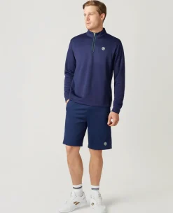 Wimbledon Mens Core Performance Shorts - Navy- Trousers & Shorts