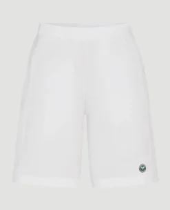 Wimbledon Mens Core Performance Shorts - White- Trousers & Shorts