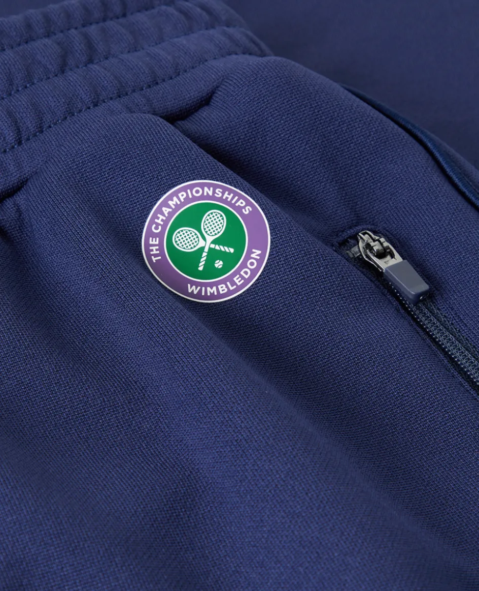 Wimbledon Mens Core Performance Track Pant - Navy- Trousers & Shorts