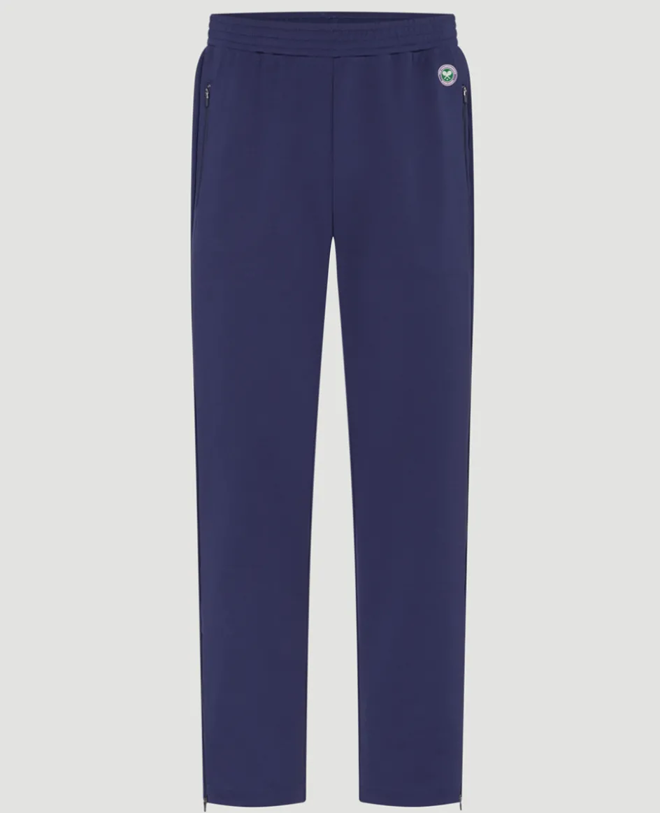 Wimbledon Mens Core Performance Track Pant - Navy- Trousers & Shorts