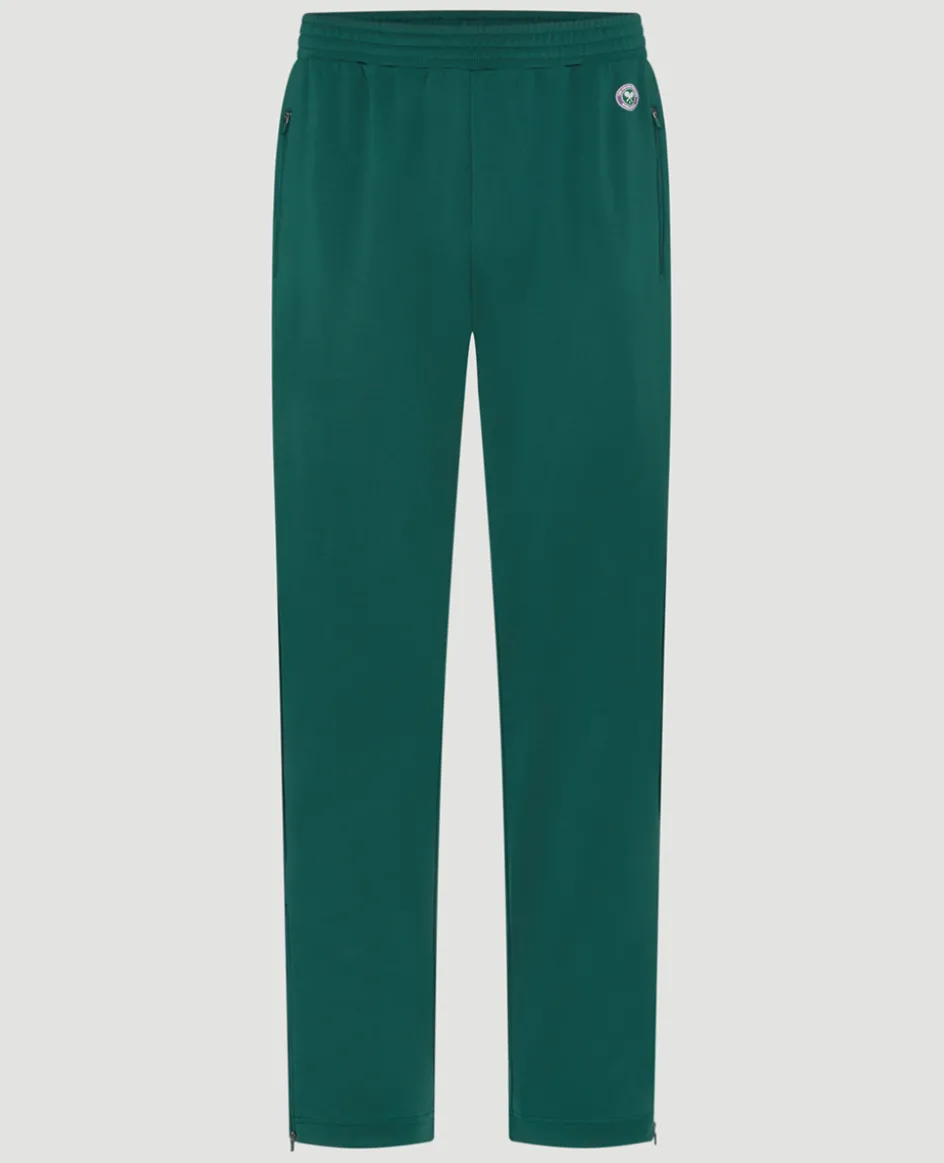 Wimbledon Mens Core Performance Track Pant - Green- Trousers & Shorts