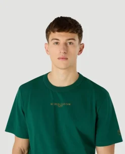 Wimbledon Mens Est 1877 T-Shirt - Green- T-Shirts