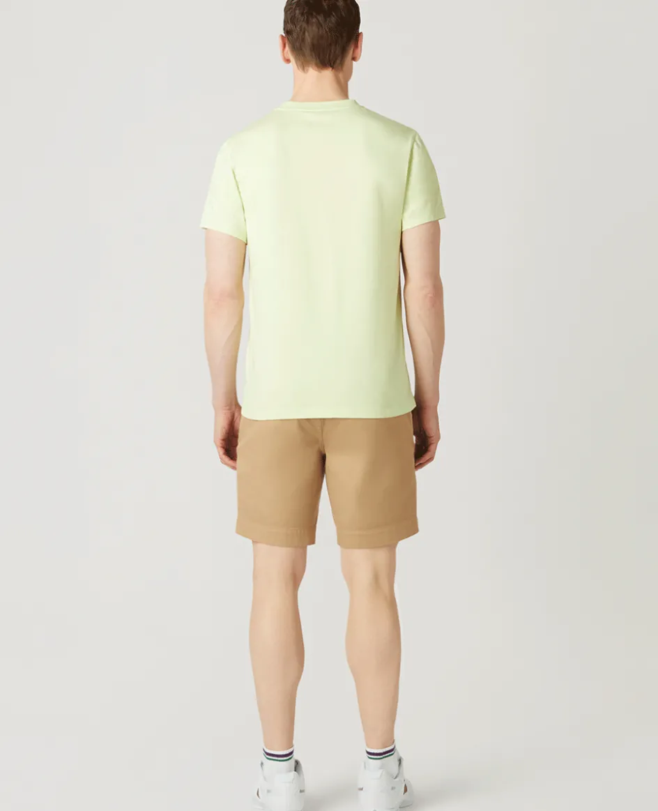Wimbledon Mens Grass Court T-Shirt - Lime- T-Shirts