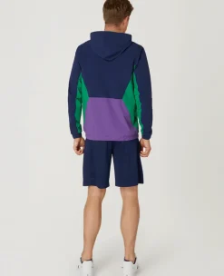 Wimbledon Mens Hooded Jacket - Multi- Jackets & Coats