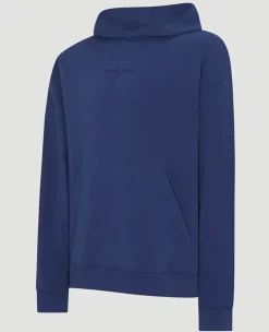 Wimbledon Mens Hooded Sweatshirt - Navy- Sweatshirts & Hoodies