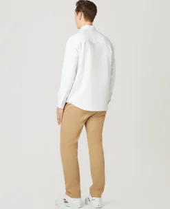 Wimbledon Mens Oxford Shirt - White- Shirts