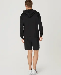 Wimbledon Mens Performance Short - Black- Trousers & Shorts|Trousers & Shorts