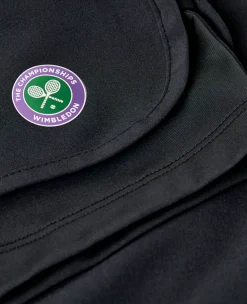 Wimbledon Mens Performance Short - Black- Trousers & Shorts|Trousers & Shorts
