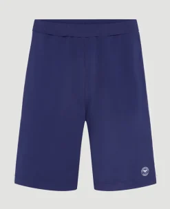 Wimbledon Mens Performance Short - Navy & White- Trousers & Shorts