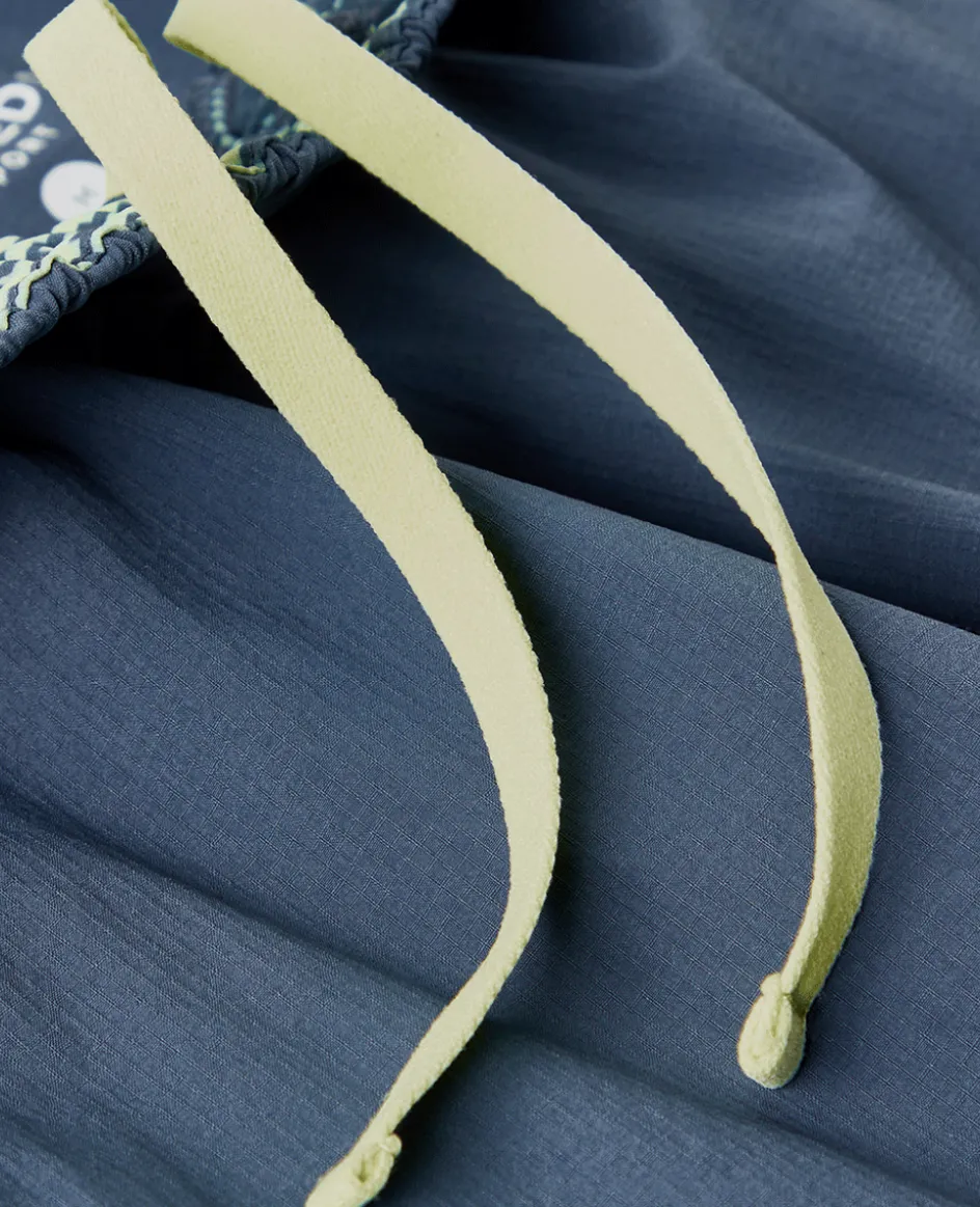 Wimbledon Mens Performance Short - Steel & Lime- Trousers & Shorts