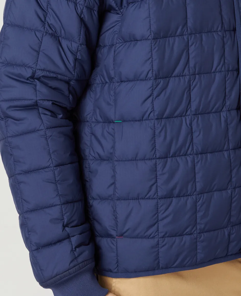 Wimbledon Mens Quilted Jacket - Navy- Jackets & Coats