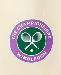 Wimbledon Organic Cotton Shopper Tote with Championships Logo - Natural- Shopper