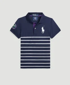 Wimbledon Polo Ralph Lauren Ballgirl Performance Polo Shirt-Kids Tops & T-Shirts