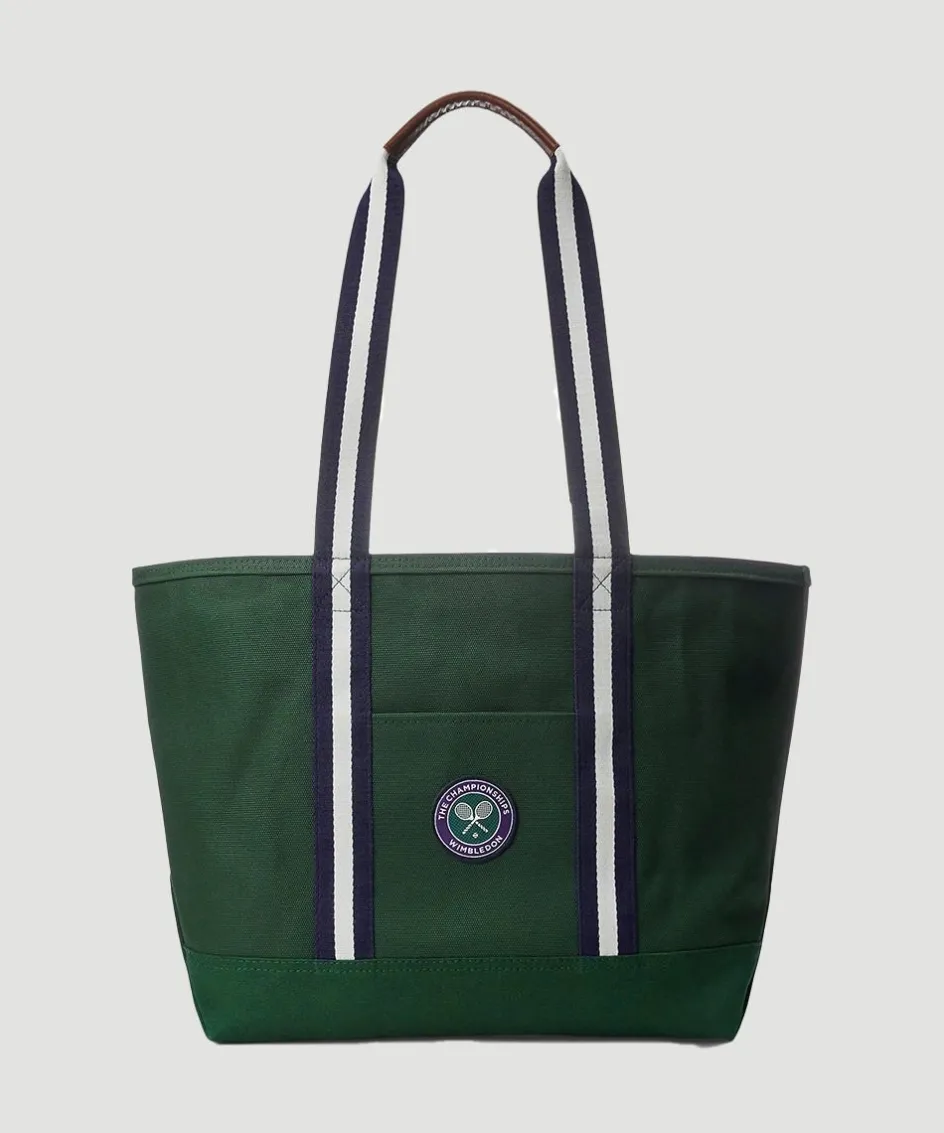 Wimbledon Polo Ralph Lauren Canvas Totebag- Tote