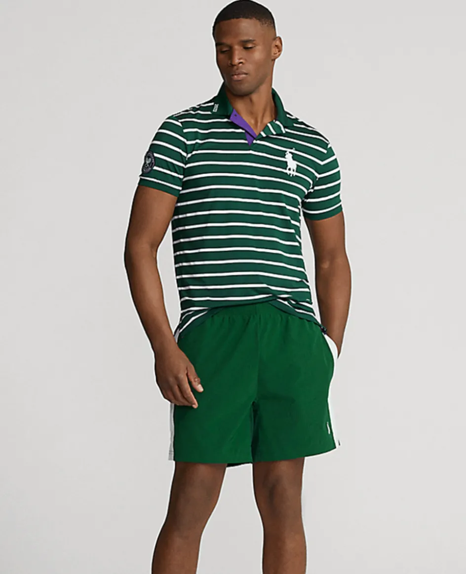 Wimbledon Polo Ralph Lauren Greensman Shorts - Green- Trousers & Shorts